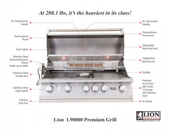 Lion 40-Inch Grill