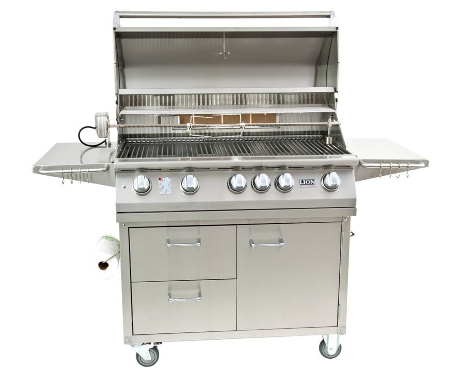 tunnel dækning afstand Lion 40-Inch Grill on Cart L90000 - Free Factory Direct Shipping!